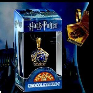 Harry Potter Lumos Charity Charm‎ 19 Chocolate Frog Gold Plated - Boxed